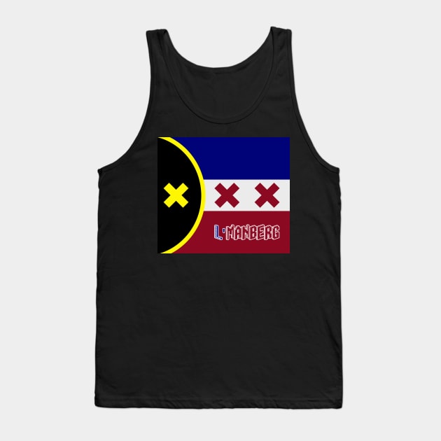 L'Manberg Flag Tank Top by MBNEWS